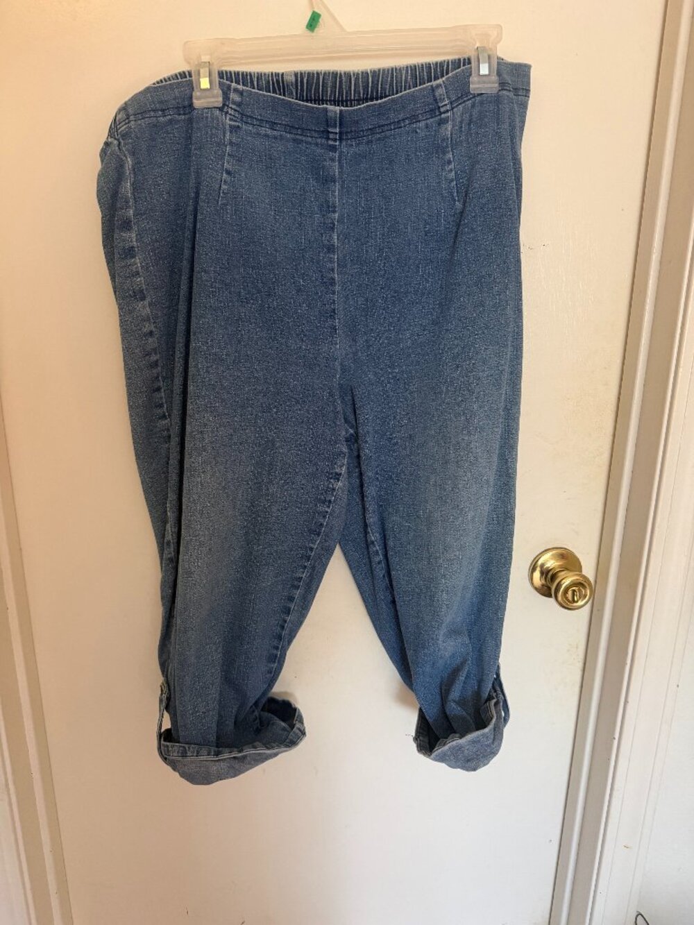 Just My Size Denim Capris W 18W-20 W